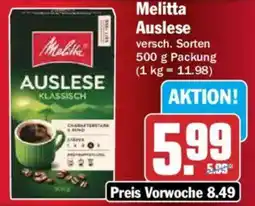 AEZ Melitta Auslese Angebot