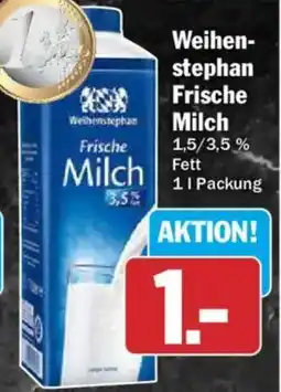AEZ Weihenstephan Frische Milch Angebot