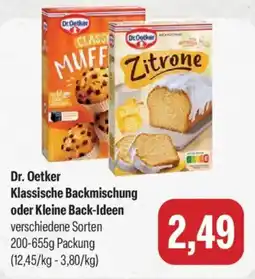 Feneberg Dr. Oetker Klassische Backmischung Angebot