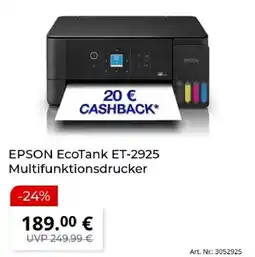 MediaMarkt EPSON EcoTank ET-2925 Multifunktionsdrucker Angebot