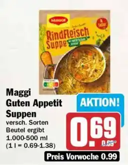 AEZ Maggi Guten Appetit Suppen Angebot