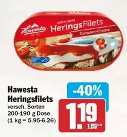 AEZ Hawesta Heringsfilets Angebot
