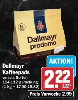 AEZ Dallmayr Kaffeepads Angebot