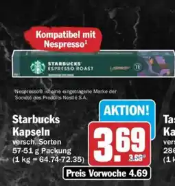 AEZ Starbucks Kapseln Angebot