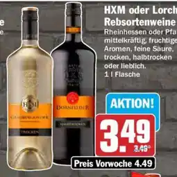 AEZ HXM oder Lorch Rebsortenweine Angebot
