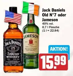 AEZ Jack Daniels Old N°7 oder Jameson Angebot