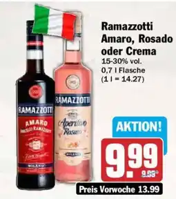 AEZ Ramazzotti Amaro, Rosado oder Crema Angebot