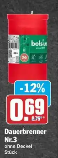 AEZ bolsius Dauerbrenner Angebot