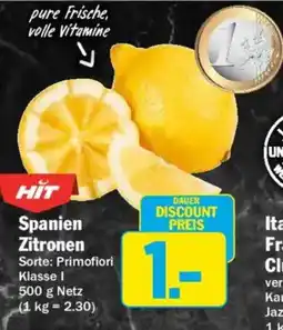 AEZ HIT Spanien Zitronen Angebot