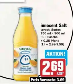 AEZ innocent Saft Angebot
