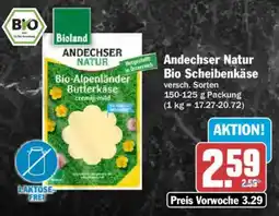 AEZ Andechser Natur Bio Scheibenkäse Angebot