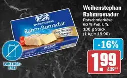 AEZ Weihenstephan Rahm-Romadur Angebot