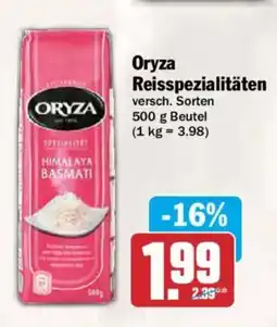 AEZ Oryza Reisspezialitäten Angebot
