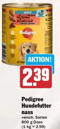 AEZ Pedigree Hundefutter nass Angebot