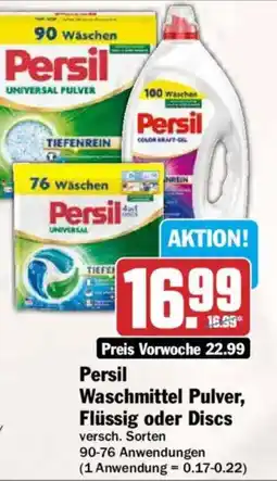 AEZ Persil Waschmittel Pulver, Flüssig oder Discs Angebot