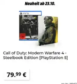 MediaMarkt Call of Duty: Modern Warfare 4 - Steelbook Edition [PlayStation 5] Angebot