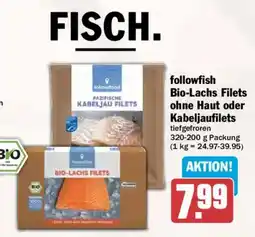 AEZ followfish Bio-Lachs Filets Angebot