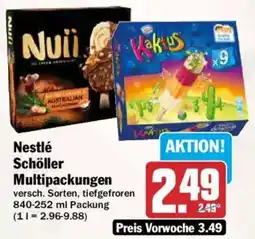 AEZ Nestlé Schöller Multipackungen Angebot
