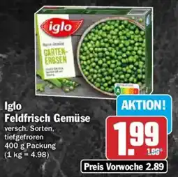 AEZ Iglo Feldfrisch Gemüse Angebot
