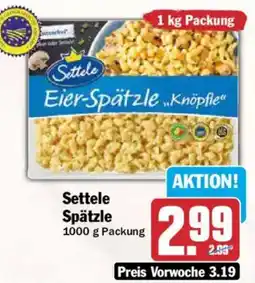 AEZ Settele Eier-Spätzle „Knöpfle“ Angebot