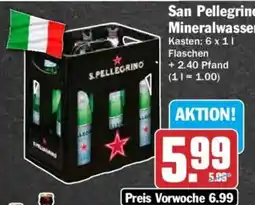 AEZ San Pellegrino Mineralwasser Angebot
