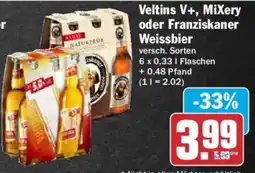 AEZ Veltins V+, MiXery oder Franziskaner Weissbier Angebot