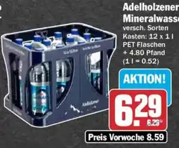 AEZ Adelholzener Mineralwasser Angebot
