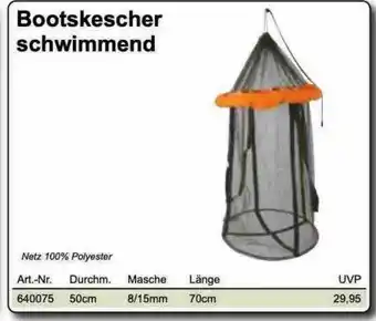 Fishermans Partner Bootskescher Schwimmend Angebot