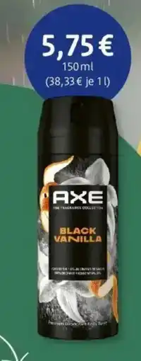 dm drogerie Axe black vanilla Angebot