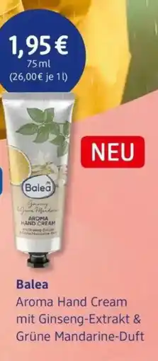 dm drogerie Balea Aroma Hand Cream Angebot