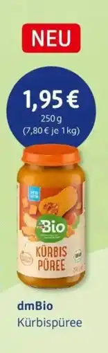 dm drogerie dmBio Kürbispüree Angebot