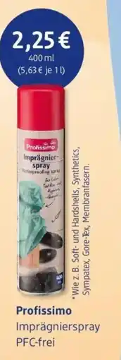dm drogerie Profissimo Imprägnierspray Angebot