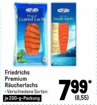 METRO Friedrichs Premium Räucherlachs Angebot