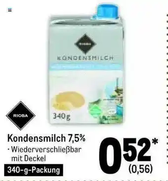 METRO Kondensmilch Angebot