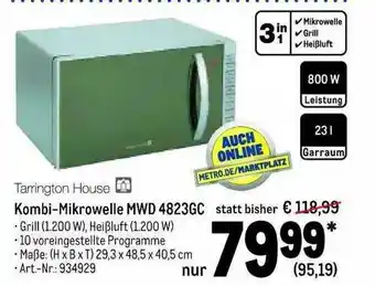 METRO Kombi Mikrowelle Angebot