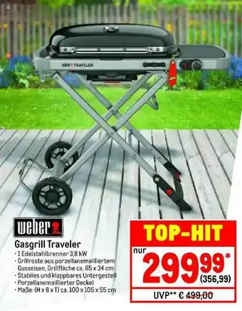 METRO Gasgrill Traveler Angebot