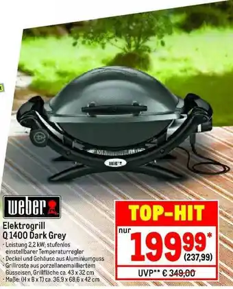 METRO Elektrogrill Angebot