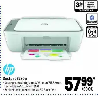 METRO Hp Deskjet 2720e Angebot