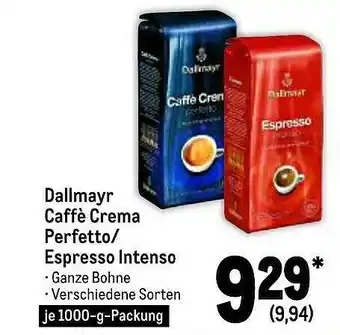 METRO Dallmayr Caffè Crema Perfetto, Espresso Intenso Angebot