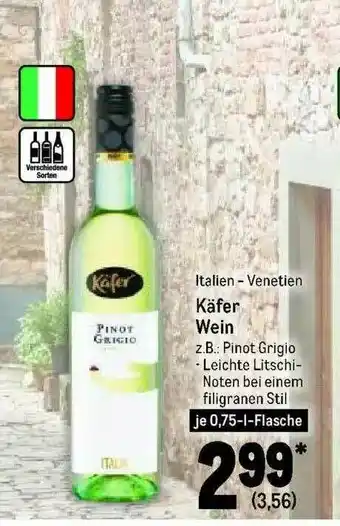 METRO Käfer Wein Angebot