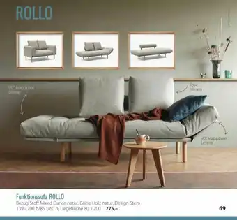 Yellow Möbel Funktionssofa Rollo Angebot