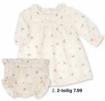 Zeeman Baby Kleid mit Windelhose 2 teilig Angebot