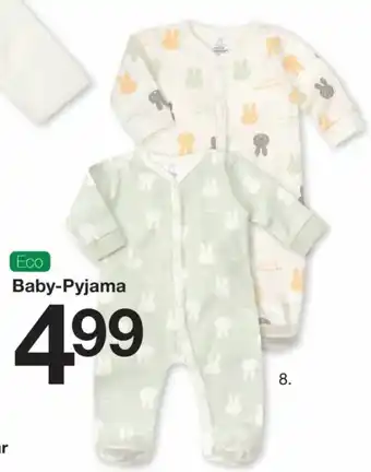 Zeeman Baby Pyjama Angebot