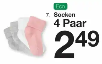 Zeeman Socken 4 Paar Angebot