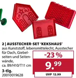 Dehner Ausstecher-set 'kekshaus' Angebot