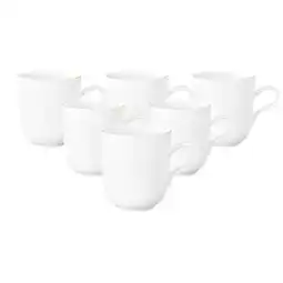 Netto Marken-Discount Seltmann Weiden Henkelbecher Liberty Goldrand 400 ml 6er Set Angebot