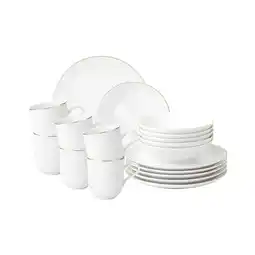 Netto Marken-Discount Seltmann Weiden Frühstücks-Set Liberty Goldrand 18-tlg Angebot