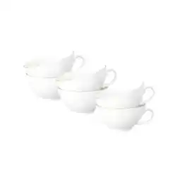 Netto Marken-Discount Seltmann Weiden Teetassen Liberty Goldrand 140 ml 6er Set Angebot