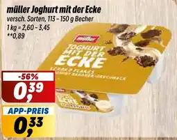 Simmel müller Joghurt mit der Ecke Angebot