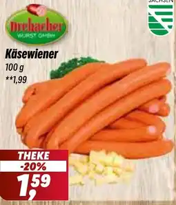 Simmel Drebacher Käsewiener Angebot